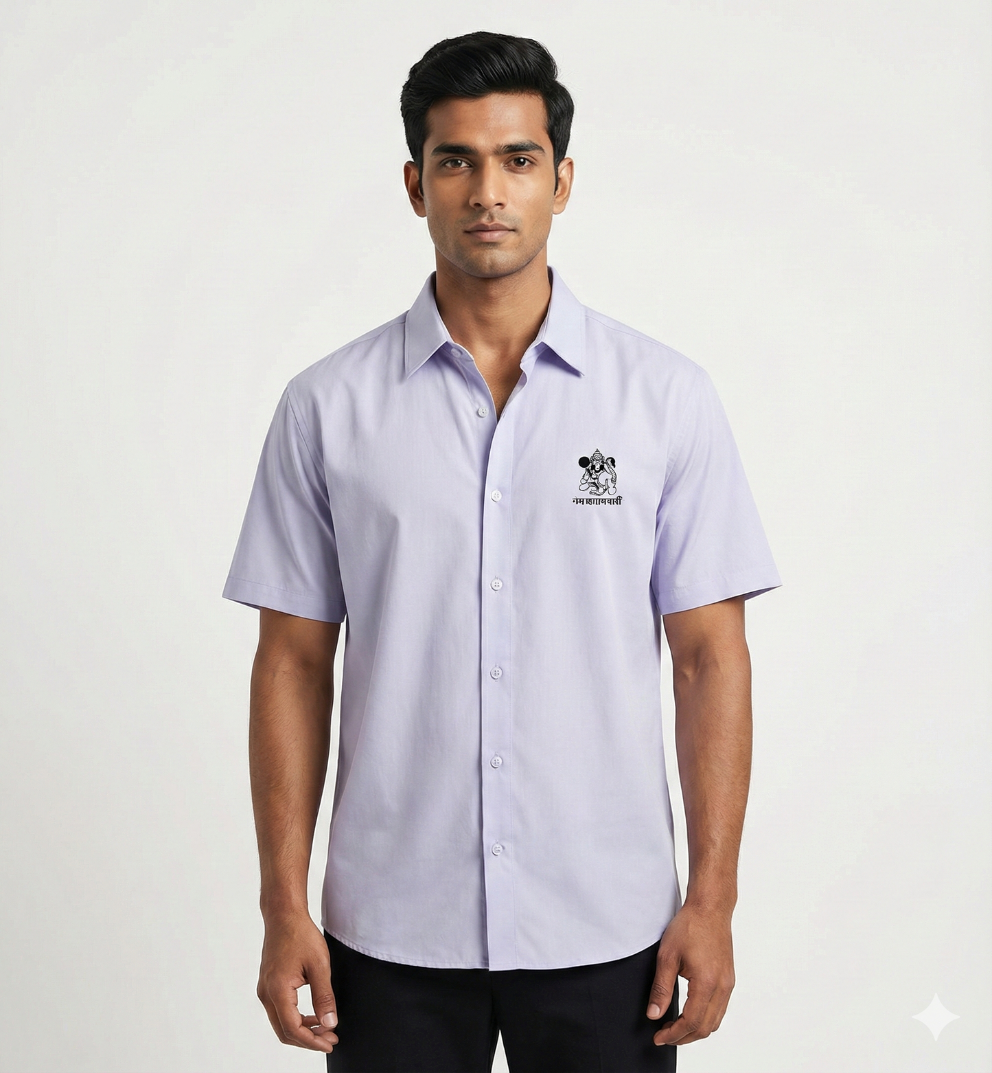 Bajrang Bali – Pocket Embroidery Oversized Shirt