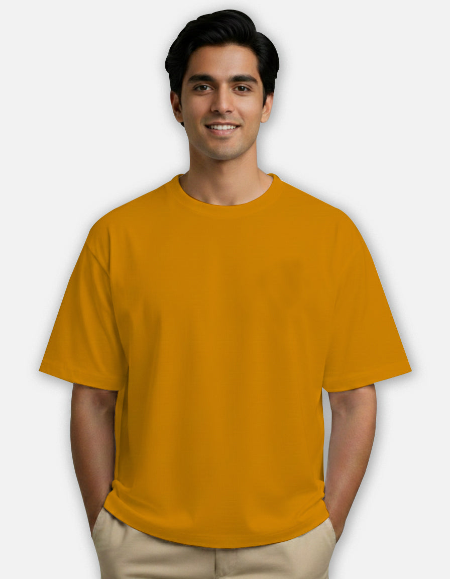 Premium Solid Oversized T-Shirt