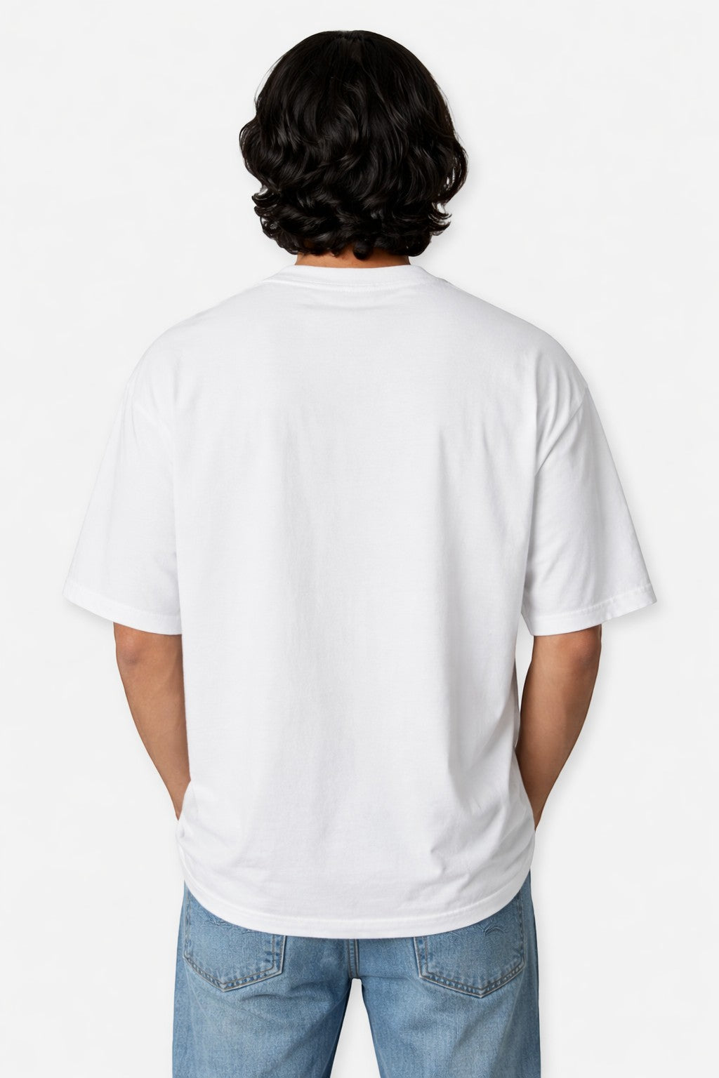 Hanuman Ji Embroidered Oversized T-Shirt | Premium Bhakti Wear for Men