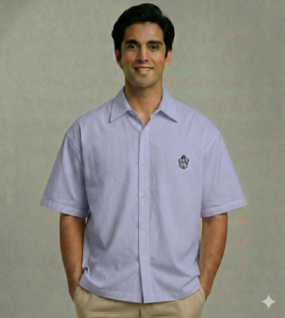 Shree Ganeshji – Pocket Embroidered Oversized Shirt