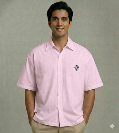 Shree Ganeshji – Pocket Embroidered Oversized Shirt