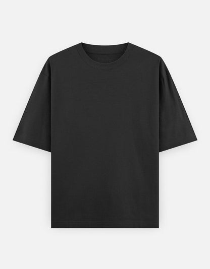 Print 999 black heavyweight cotton oversized t-shirt with drop shoulders and a premium relaxed fit.